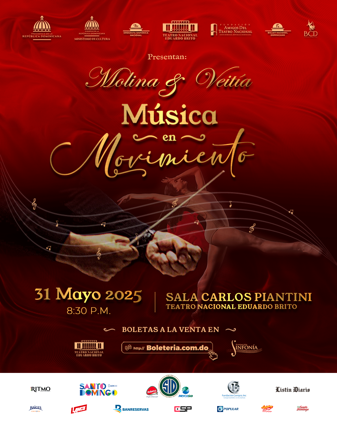Molina & Veitía: Música en Movimiento